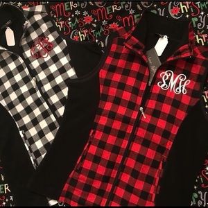 Buffalo Plaid Vests